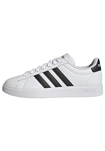 Tênis Adidas Masculino Grand Court 2.0 Cloud White/core Black/cloud White Gw9195 42