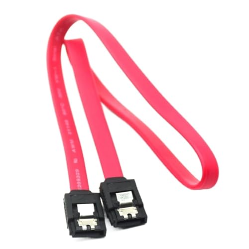 Cable de Datos SSD HDD SATA 3.0 III 45 cm Rojo
