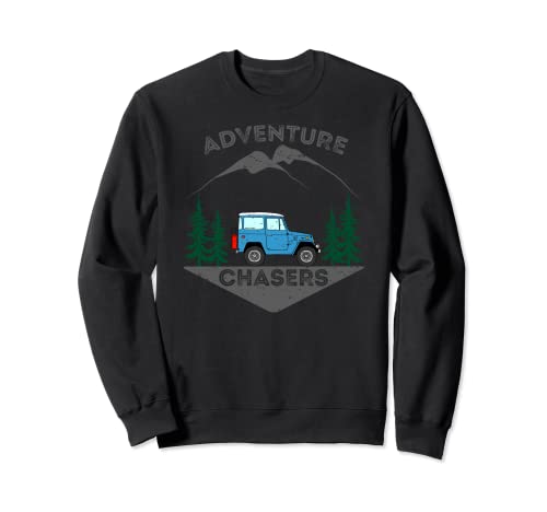 Overlanding Adventure Defensor de las Montañas Off Road Sudadera