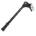 Adjustable Bike Kickstand, Aluminum Alloy Center Mount Bicycle Kickstands for 24‑27 Inch Road Mountain Bikes(Black)