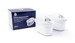 SMARTPH Replacement Filter x 2 | Alkaline Jug Replacement Cartridges | Brita Maxtra compatable | Water Purifier | Plastic BPA Free | Purification System | Filtered ionized Aqua Plus