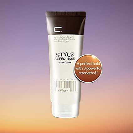 Avenue Chiett Style Super Hard Spiker Wax Strong & Long Hold, No Gloss, Natural 200ml/6.7 fl oz.