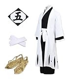 GDXMCCOS Anime Men Cosplay Costumes white Robe party Halloween suit (Large)