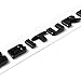 2PCS 2017+ V8 Biturbo Left & Right Side Decal Badge Sticker Emblem (Gloss Black)