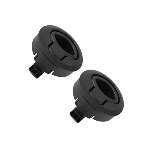 LAPYAPPE 2sets Metal Latch Lock for Rv Yacht Latch Locking System Plastic Simple Design 2pcs*2