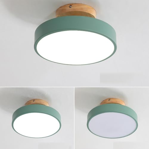 Plafond couloir éclairage LED encastrable et moderne couleur vert - 3