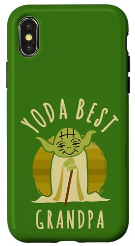 Coque iPhone X/XS Star Wars Yoda protection souple silicone anti-rayures