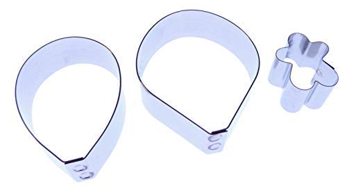 Vanda Orchid Cutter Set - Stainless Steel Sugarcraft Cutters - Valley Cutter Company