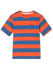 Orange and Navy Blue