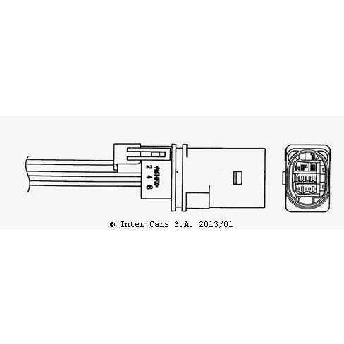 Sonda lambda NGK 1477 con sensor cerámico de alta durabilidad térmica 3