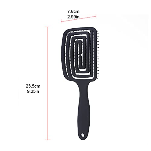 Peine profesional ventilado para masaje capilar antiestático miniatura 3
