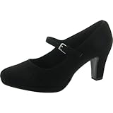 Easy Street Women's Zest Pump, Black Lamy, 8