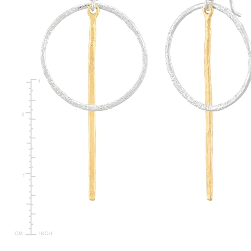 Silpada 'Catching Lights' Sterling Silver with 14K Yellow Gold Plating Drop Earrings4