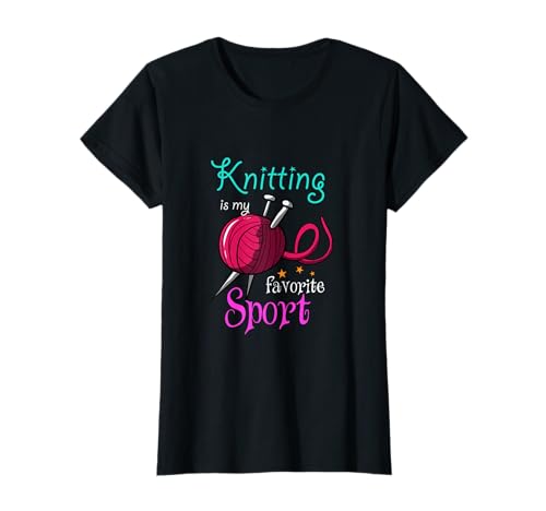 Knitting Needles Handmade Wool Knitter - Knitting T-Shirt
