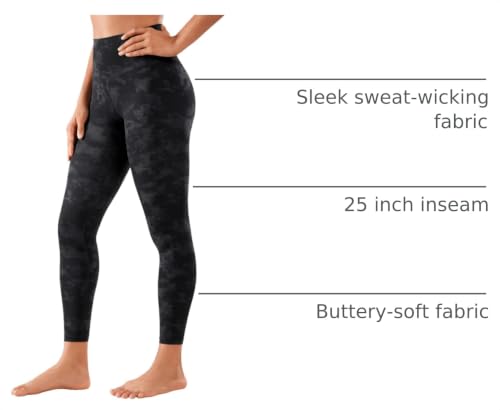 Image of CRZ YOGA Women Naked Feeling Yoga Pants 25 Inches - 7 /8 High Waisted Workout Leggings