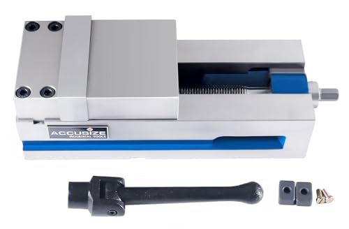 Accusize Industrial Tools 4 Inch Super-Lock Precision C.N.C. Machine Vise 0.0002 Inch, Fa23-5204