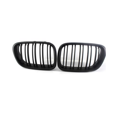 Calandre E53 X5 99-03 double ligne noir brillant 51138250051 pour un remplacement de carrosserie OEM