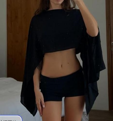 Women Knit Sheer Poncho Top Lightweight Shrug See Through Sweater Crochet Mesh Shawl Cover-up Pullover Beachwear2