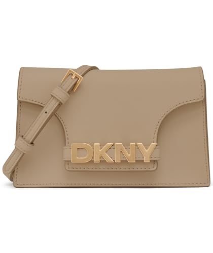 DKNY Women's Avril Wallet On A String Bag, Cappuccino