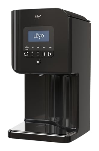 LEVO II+ - Herbal Oil Infusion Machine Plus Filter Technology - Botanical Extractor, Herb Dryer, Decarboxylator, Oil Infuser - Easy Edible Infusion Maker for Gummies, Brownies & More - Licorice Black