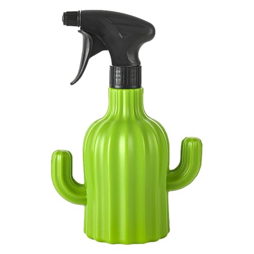 Botella de spray de cactus, botellas vacías con de cactus, botella de spray para peinado, limpieza, salones, plantas, pulverizador de agua