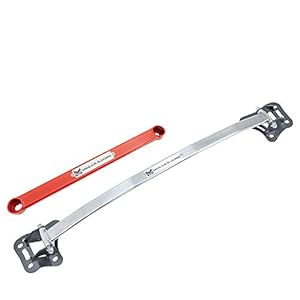 Megan Racing Front Upper & Rear Lower Aluminum Polish Race Spec Strut Bar (MR-SB-N3ZFU-1P) (MR-SB-N3ZRL-R)