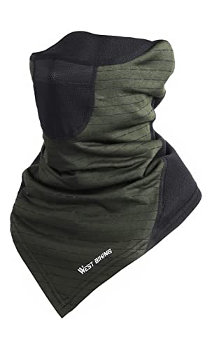West Biking Sturmhaube Sturmmaske Motorrad - Winddichte Warme Skimaske, Atmungsaktiv Gesichtshaube Fahrrad Sturmhaube Balaclava Winter Maske Haube Herren Damen für Skifahren Cover