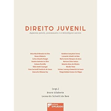 Capa do livro Direito Juvenil: Aspectos Penais, Processuais e Criminológico-sociais (Volume 1)