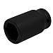 Aexit 3/4-inch Square Hand Operated Tools Drive 30mm Inner Hex 78mm Length CR-MO Steel Black Impact Socket Model:45as560qo705