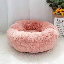 Cama Pet Nuvem 70x70cm e 50x50cm Cachorro/Gato Tamanhos M e G (G, Pêssego)