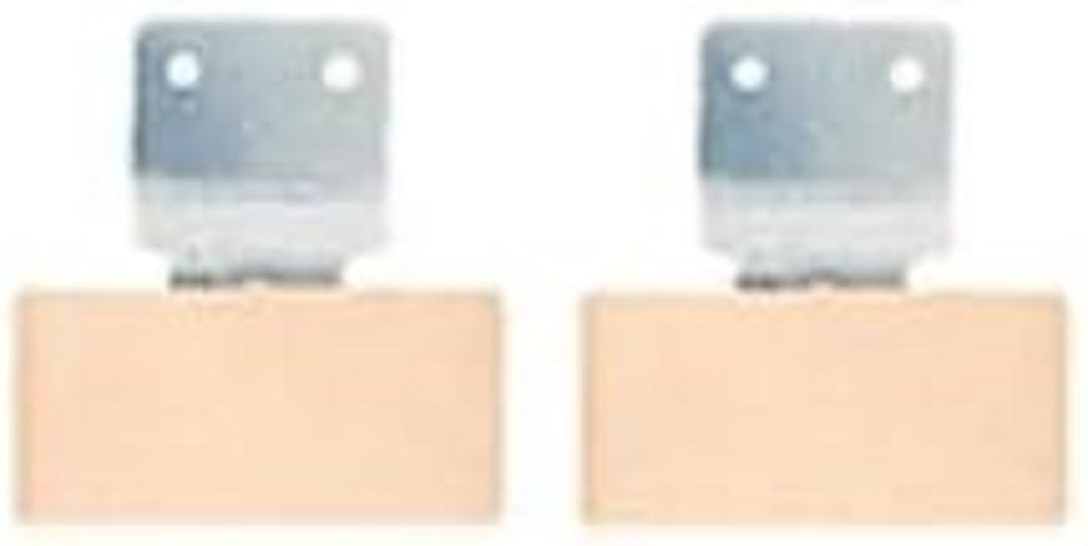 Weaver Leather Leather Covered Vertical Blevins Buckle, Aluminum/Stainless Steel, 2-1/2"