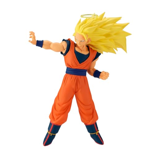 Banpresto Figurine d'action à Collectionner Goku Super Saiyan 3 (Vs Majin Buu) Dragon Ball Z – Match Makers 17 cm, Multicolore, BP29078P, idéale pour Les...