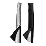 YVZOQZWEP Isolierte Klimaanlagenschlauchabdeckung, Wiederverwendbare Tragbare, Schützende Klimaanlagenteile, Heimwerkzeug(Black)