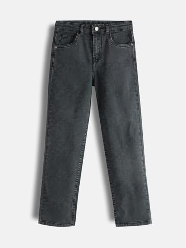 Image of Urbano Juniors Boy's Loose Baggy Fit Washed Denim Jeans Stretchable