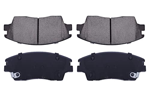 Image of Front Replacement For Ceramic Brake Pad D1847 for 2020 Hyundai Elantra 2016-21 Hyundai Tucson 2017-20 Kia Sportage Hardware Fit Included