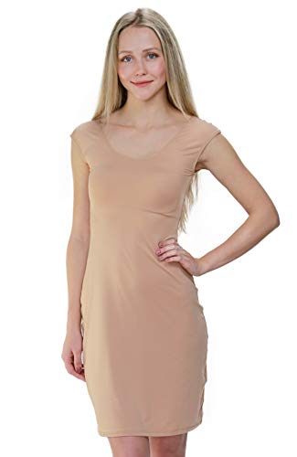Bradshaw & Palmer The Underall Cap Sleeve Knee Length Full Dress Slip
