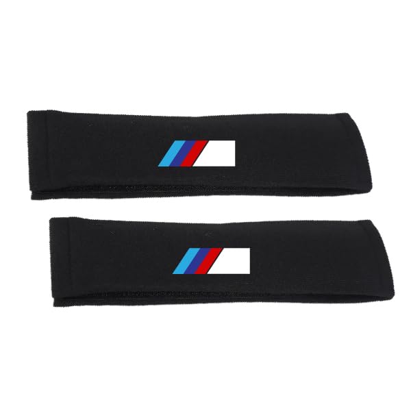 Image of Pack of 2 Safty Car Seat Belt Shoulder Pad for Safe Driving Comfortable to Drivers Travellers Car Seat Belt Cover Fit for All Car