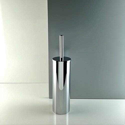 Bottiglioni Linea Bath Scopino Bagno a Terra - Pavimento in Ottone Cromato - scopino Bagno