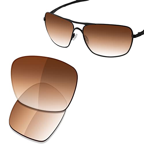 Image of SAUCER Premium Replacement Lenses & Nosepads for Oakley Plaintiff Squared OO4063 Sunglasses