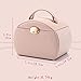 Vlando Kids Musical Jewelry Box for Girls with Drawer, Music Box with Ballerina and Stickers for Birthday Bedroom Decor, Gifts for Girls Kids - Pink