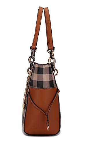 Image of MKF Collection Women's Tote Bag With Wristlet Wallet Bag, Vegan Leather Handbag Purse Set by Mia K