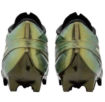 Nike Vapor Edge Elite 360 2 NRG Men's Mid Football Cleats Metallic Gold Black FJ2947-700 Size 11.53