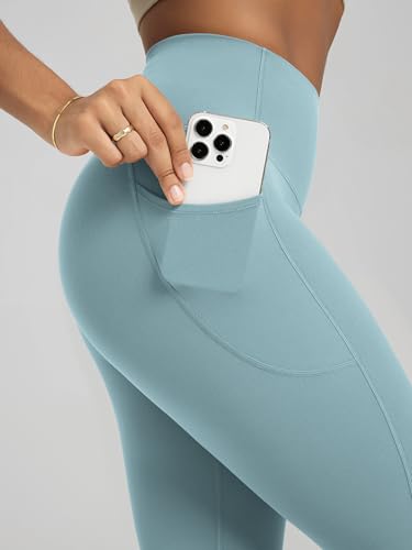 Image of ODODOS Buttery Soft Lounge Yoga Leggings with Pockets for Women 23 inch / 25 inch /28 inch High Waist Yoga Pants