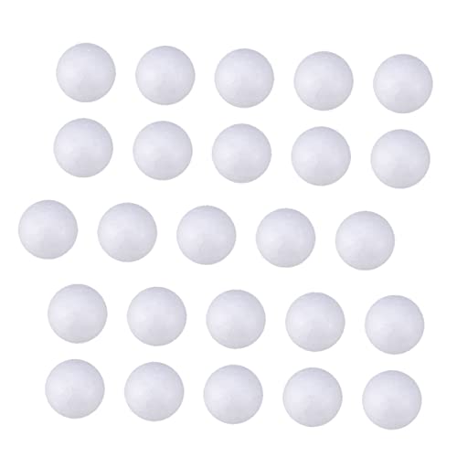 240Piezas Bolas de Poliestireno para Manualidades para Decoración de Bodas Fiestas y Adornos Navideños Esferas Blancas Versátiles para Pintar
