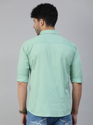 Image of Majestic Man Men Classic Slim Fit Pure Cotton Casual Shirt