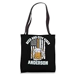 Beer and City Vibes Anderson South Carolina Beer Lover SC Tote Bag