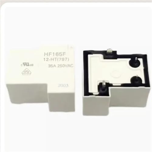 Relais HF165F-12-HT 12V de 35A haute puissance à 4 broches pour commuter les forts courants