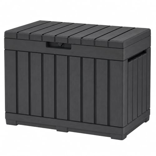 Koll Living Gartenbox Kentwood 190 Liter Stauraum Anthrazit...