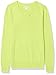 Amazon Essentials Women's Lightweight Long-Sleeve V-Neck Sweater, 100% Cotton, Lime Green, X-Small