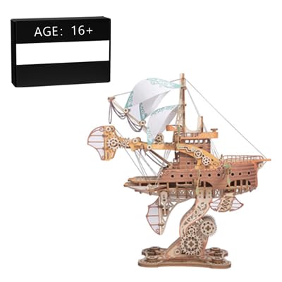 DIY Fantasy Airship, Creative Title Handmade Masterpiece Around